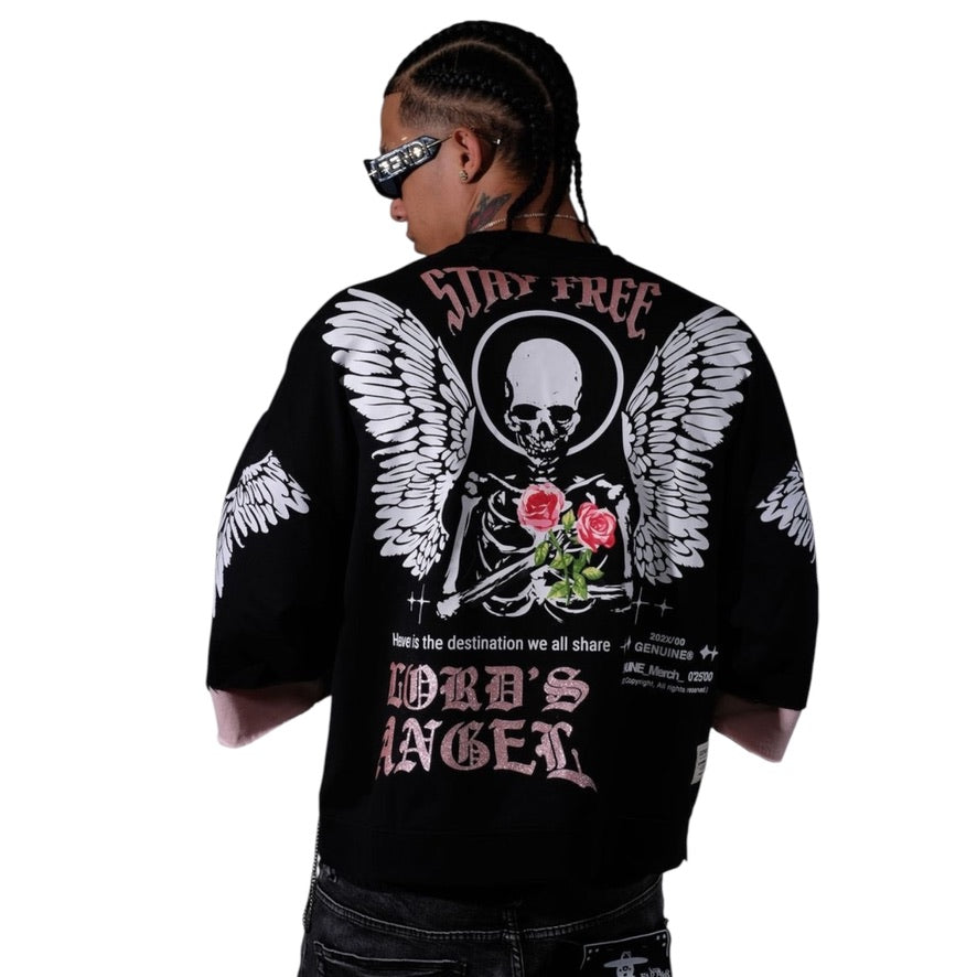 GENUINE: Lord's Angel Crop Shirt GN6255